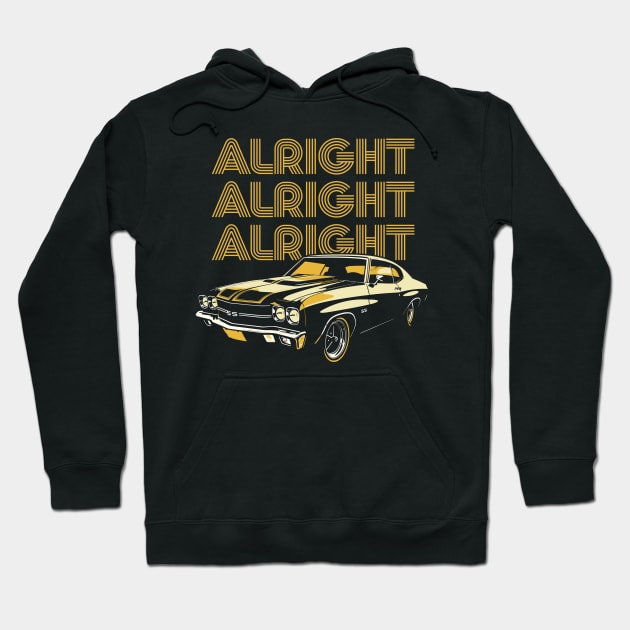 Alright Alright Alright - Dazed & Confused Movie Fan Design Hoodie by DankFutura